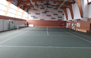 Occupation de la salle de tennis aux vacances de la toussaint du 21 octobre au 5 novembre 2023